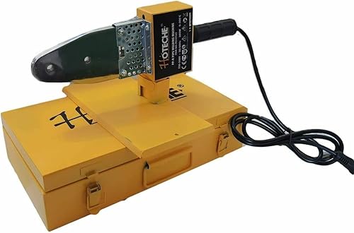 Polifusore Saldatore Per Tubi in Polipropilene 800w 6 Matrici Plastica PVC PVDF - Honorern