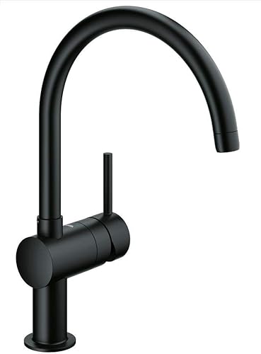 GROHE Miscelatore Monocomando per Lavello, Grigio (Cromo) 32321002 - Honorern