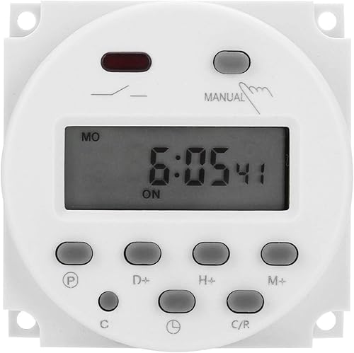 Interruttore Timer 12 Volt Interruttore Orario Digitale L701 CN101A DC 12v Mini LCD Digitale Controllo Microcomputer Timer di Alimentazione - Honorern