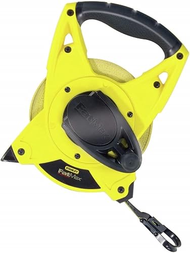 STANLEY 2-34-824 Rotella Metrica Fatmax, Nastro in Fibra di Vetro, 60 m - Honorern