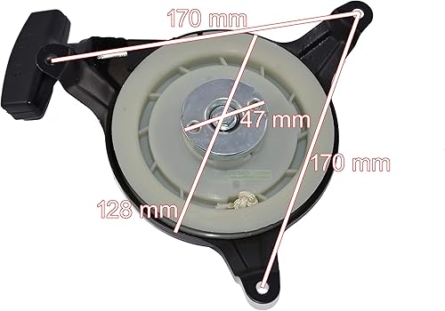 Avviamento a strappo per tosaerba compatibile con Scheppach MS197-51-3W, MS226-53 SE, LM173-51S - Honorern