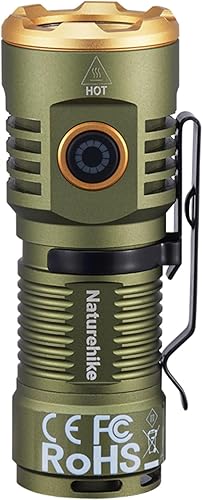 Naturehike Torcia Ricaricabile da Campeggio per Esterni Con Diverse Modalità Di Illuminazione e un Tempo Di Funzionamento Extra Lungo IP44, Adatta per Campeggio, Escursionismo, Alpinismo All'Aperto - Honorern