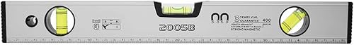 Spirit Level, righello a bolle magnetico in lega di alluminio ad alta precisione livella a bolla 400mm - Honorern