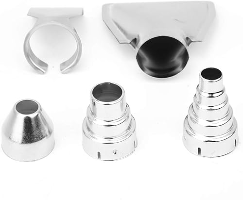 5 pezzi Ugelli per pistola ad aria calda, 35mm in acciaio inox accessori per ugello per stazione di saldatura ad aria calda strumenti di riparazione - Honorern