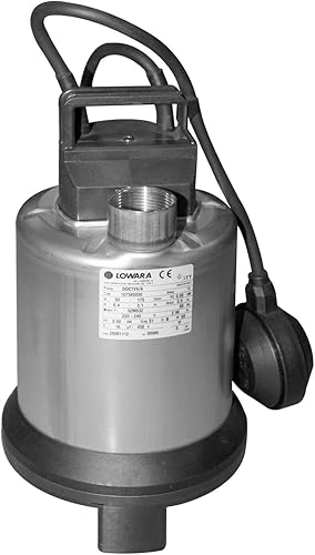 DOC Sommergibile per acque sporche MONOFASE CON GALLEGGIANTE DOC7VX - HP 0,75 / 0.55 KW - 220V - Honorern