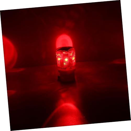 iplusmile Luce Solare per Segnaletica Stradale Led Rosso Lampeggiante Faro Automatico Ad Energia Solare per Segnaletica di Sicurezza in Cantiere - Honorern