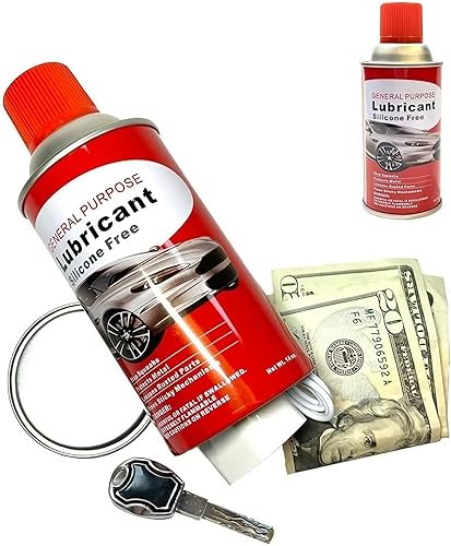 Nascondiglio segreto ingegnoso: a forma di spray lubrificante di diversione! Dissimuli i tuoi oggetti di valore con la nostra astuta scatola nascosta segreta - Honorern