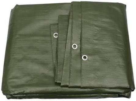 Telone impermeabile GF Premium Line 140g/m² verde 5m x 5m = 25m², telo in tessuto e protettivo, telone rinforzato occhiellato per barche, legno, piscina, mobili da giardino, auto, antistrappo - Honorern