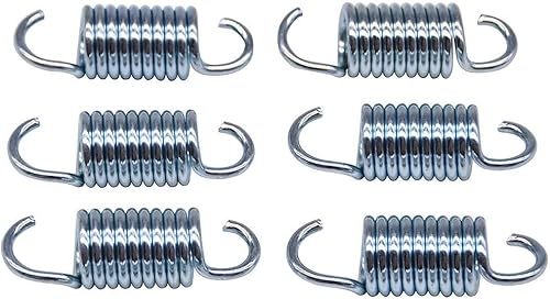 Molle di tensione di ricambio per mobili da 5,1 cm (10 giri), per divano letto reclinabile, set da 6 - Honorern