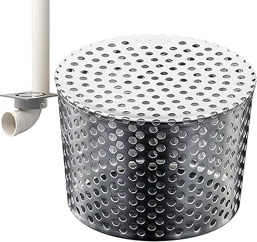 Filtro Di Protezione Per Grondaia, Protezione Per Pluviali, Filtro Per Pluviale In Acciaio Inox, Filtro Esterno Per Scarico, Previene Ostruzioni E Residui Di Sporco - Honorern