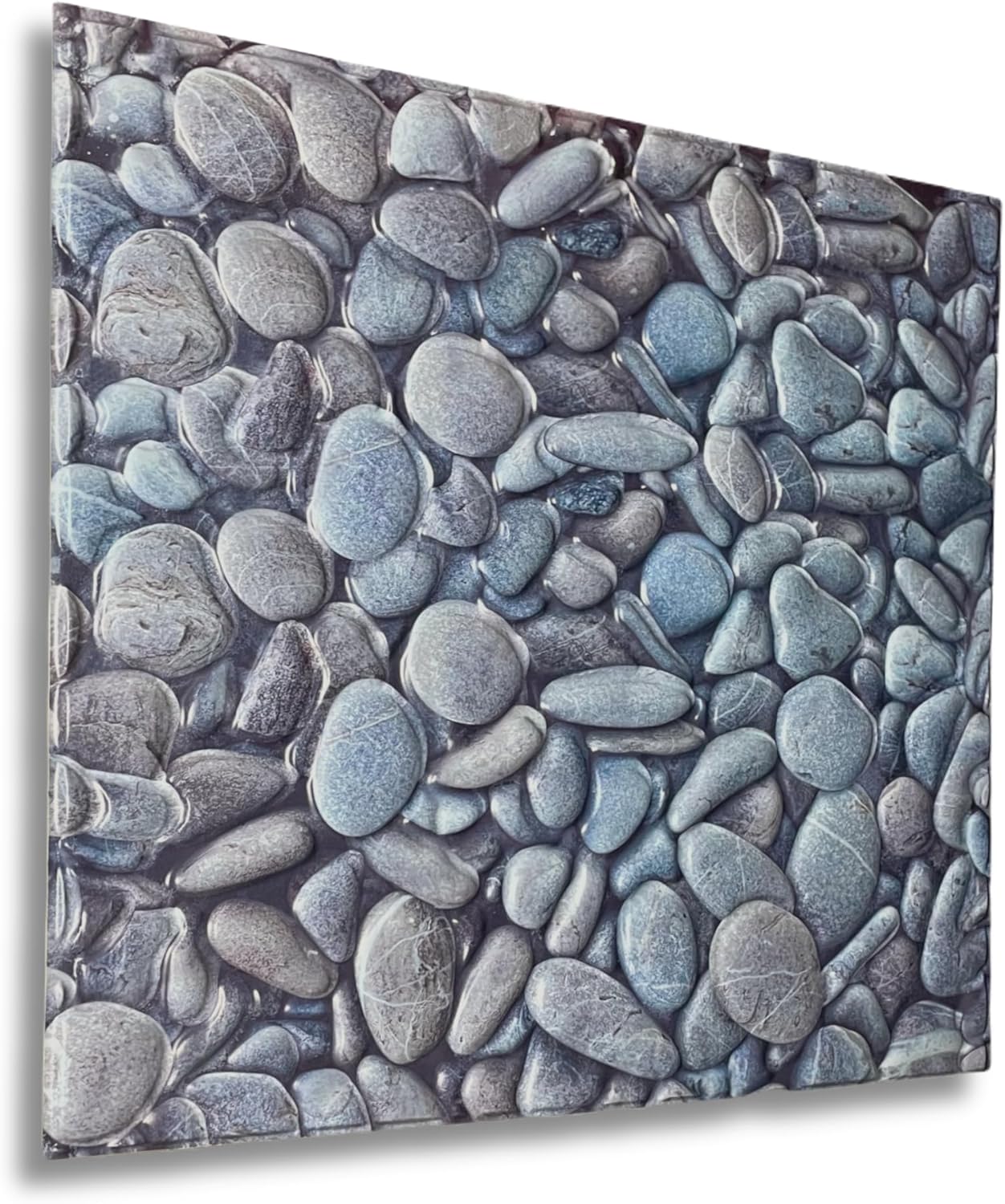 50 pezzi – 4,5 m², 3D pannelli da parete in PVC, autoadesivi da parete, effetto pietra, impermeabili, 30 x 30 cm (beige JM-WP521) - Honorern