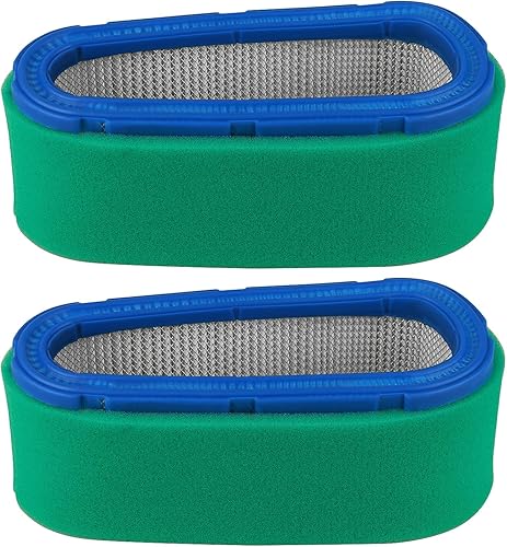 2 pezzi 36356 36357 Air Filter Replacement per Tecumseh OHV110 OHV115 OHV120 OHV125 OHV130 OHV140 OHV150 OHV155 OHV16 OHV165 OHV17 OHV175Sostituisce Tecumseh 640065A con il motore 13.5Hp 14Hp 15Hp - Honorern