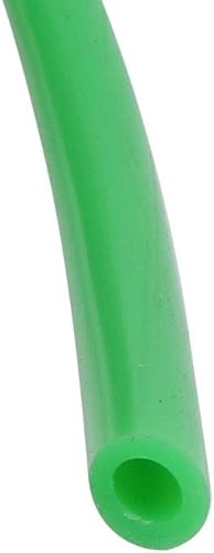 PATIKIL 3mm ID x 5mm OD 3.3ft(1m) Silicone Tubo, Flessibile Silicone Gomma Tubo Acqua Aria Tubo Flessibile per Pompa Trasferimento, Verde - Honorern