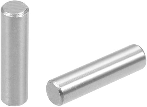 Yesallwas 10PCS 6mm x 40mm tassello pin 304 acciaio inox supporto mensola pin metallo elementi di fissaggio utilizzati in posizione precisa (6mm x 40mm 10PCS) - Honorern