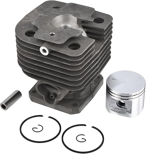 Cancanle 42mm Cilindro con pistone e ghiere per Anelli per Stihl FS450 Decespugliatore - Honorern