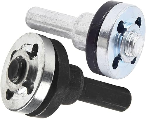 Adattatore per asta di collegamento da trapano elettrico a smerigliatrice angolare, 10 mm, set da 2 pezzi per una maggiore funzionalità di macinazione e lucidatura - Honorern