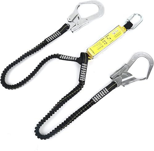 Corda di sicurezza anticaduta, strumento retrattile, per alpinismo, lavori in altezza, corda di raccolta, protezione dalle cadute, carico massimo (25KN) - Honorern