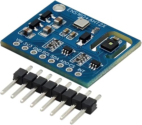 TECNOIOT 1 Pezzi ENS160 + AHT21 CO2 eCO2 TVOC Sensore di umidità della Temperatura della qualità dell'Aria - Honorern
