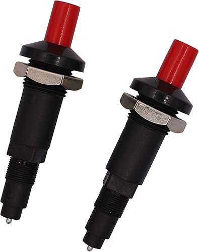 Meter Star - Candela di accensione piezoelettrica con pulsante di accensione a gas, in ceramica, confezione da 5 pezzi - Honorern