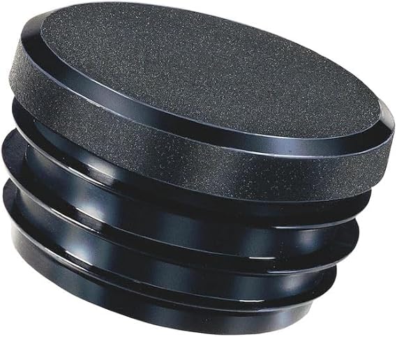 Tappi lamellari rotondi, realizzati in Germania, 4 feltrini in plastica di alta qualità come protezione per copertura di tubi, tappi per gambe della sedia, tappi di chiusura, tappi per tubi (4, 50 mm) - Honorern