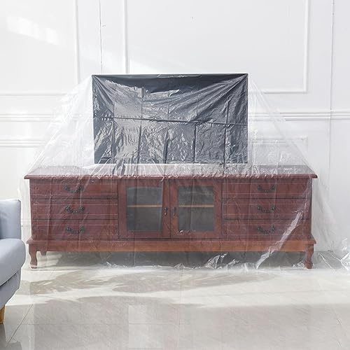 Teli per Imbiancare, Telo Protettivo Imbianchino, Telo Protettivo per Pittura, Teli Copritutto per Imbianchino, per Traslochi, Lavori di Decorazione e Verniciatura, 4 Pezzi, 4 x 5m - Honorern