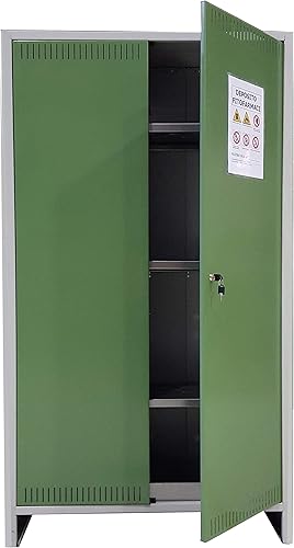 ARMADIO PER FITOFARMACI KIT 2A CM.100X40X179H - Honorern