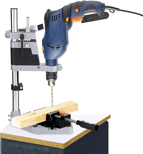 Supporto a Colonna Per Trapano Universale Multifunzione Da 38 MM a 43 MM Profondità Di Foratura 60 MM Adatto per Fai Da Te - Honorern