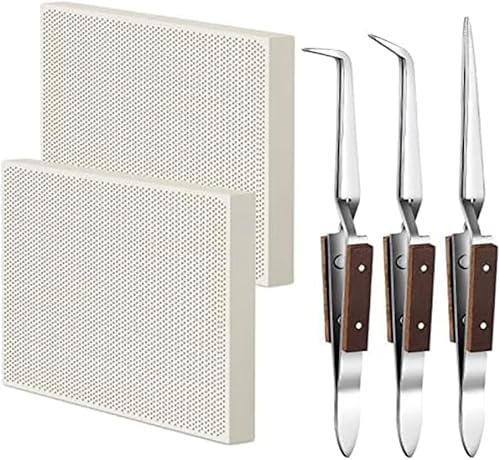 Blocchi di Saldatura Piastra di Saldatura nel Ceramica un D'Ape Kit di Saldatura per Gioielli per Strumenti per la Creazione di Gioielli Parti di Forniture per Saldatura - Honorern