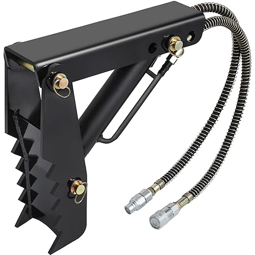 VEVOR Pollice di pala retrò idraulica, spessore 45,7 cm, pollice pala robusto, fissaggio pollice saldato acciaio nero con cilindro idraulico, pollice idraulico meccanico per pala retrò pala - Honorern