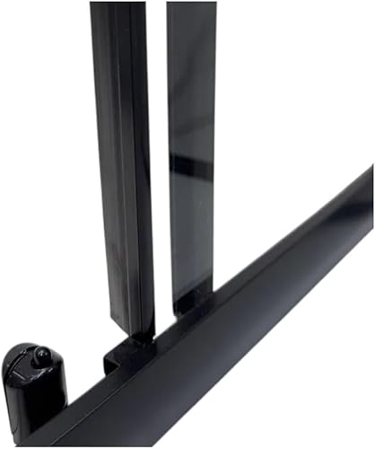 GUARNIZIONE PER VETRO E PER BOX DOCCIA PER ANTA 200cm ALETTA MORBIDA 10mm LATERLAE PER VETRO 6 E 8 mm GUARNIZIONE NERO - Honorern