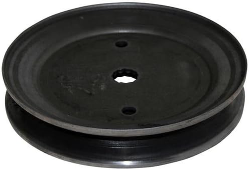 Puleggia di cuscinetto adattabile AYP con asse seghettato 15,9 mm, diametro esterno: 140 mm, sostituisce originale: 198145 - Honorern