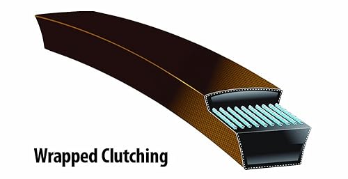 Oregon 75-299 - Cinghia di ricambio per John Deere M126536, 1/2' x 114-1/2' - Honorern