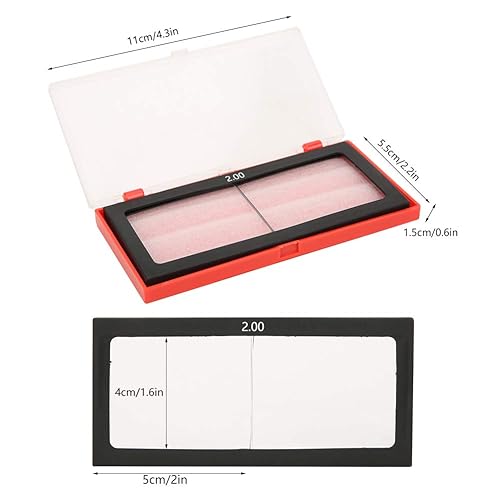 Lente D'ingrandimento per Saldatura, Casco per Saldatura, Lente D'ingrandimento, Maschera per Saldatura, Protezione per gli Occhi Accessori per Saldatore con 1.0, 1.5, 2,0,2,5,3,0 (2.0) - Honorern