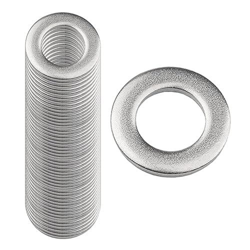 50 rondelle M8 X 20 Mm rondelle in acciaio inox, rondelle a vite in acciaio inox, rondelle in acciaio inox - Honorern