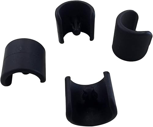 Lafuma Mobilier Set di 4 piedini per sedie a sdraio, Diametro: 20 mm, Colore: Antracite, LFM2843-1229 - Honorern