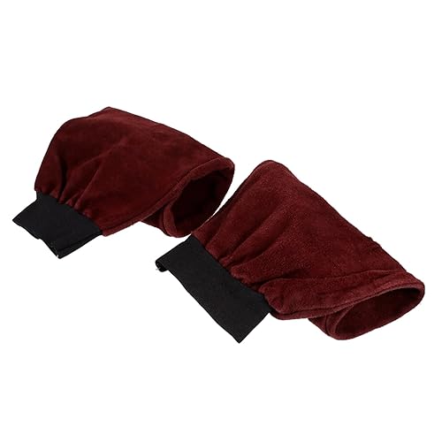 HOMSFOU 1 Paio Di Manicotti Per Saldatura In Pelle Di Mucca Fasce Per Braccia Protezione Per Braccio Manicotti Per Lavoro Protettivi Da Lavoro Accessori Per - Honorern