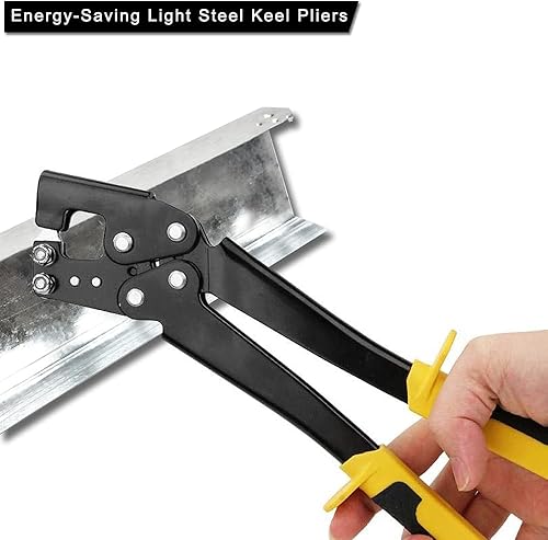 Pinza Per Prigionieri In Acciaio Per Chiglia Di Cartongesso, Efficiente E Risparmio Di Manodopera, Pinza Punzonatrice Fissa Con Chiglia In Acciaio Leggero Per La Costruzione In Case, Uffici, Magazzini - Honorern