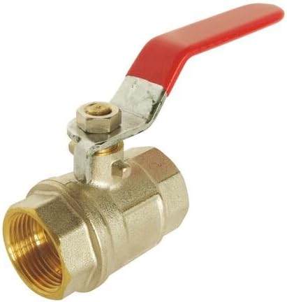 SOMATHERM PER TE - valvola a sfera - doppio femminile 26/34 - manico reversibile piatto - flusso ottimale con il passaggio totale - Honorern