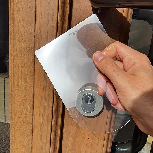 Porta con carta: Flexacard®Pro | Grandi schede di apertura per porte | Originali | 3 pezzi | 0,35 mm di spessore | Strumento di apertura della porta | Carte chiave professionali | Riutilizzabili - Honorern