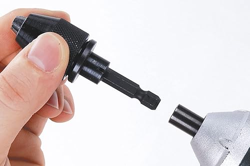 wolfcraft Mandrino autoserrante I 2625000 I Per serrare e sbloccare in modo semplice e rapido gli accessori del trapano - Honorern