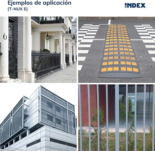 TNUXE10120 - T-nuxe - 50 pack spine universali, ad alte prestazioni, testa esagonale, in scatola (nylon, 10 x 120 mm) - Honorern