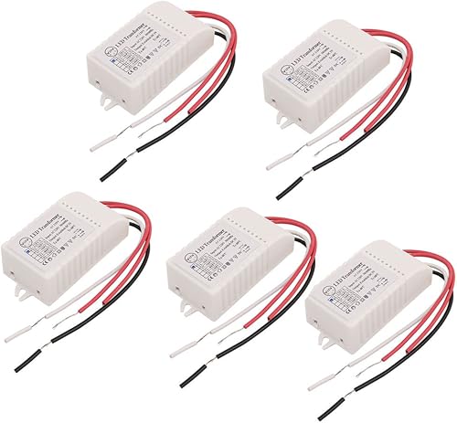 5Pcs AC 220V a DC 3V Trasformatore di tensione elettronico LED Driver per 2-22 LED ID: 837678 - Honorern