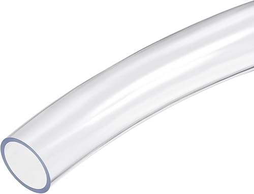 DMiotech 22mm ID 25mm DE Trasparente PVC Tubo Flessibile Trasparente Tubo flessibile Vinile Tubo per Giardino Acqua Tubo,Aria Tubo Olio Tubo,1m Lunghezza - Honorern