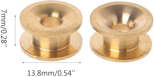 Set di 2 boccole in ottone per testina decespugliatore, pezzo di ricambio universale - Honorern