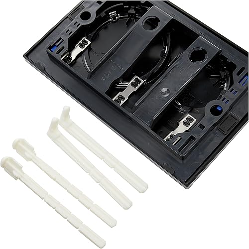 Geberit 115.882.KM.1 Placca di Comando, Nero/Cromo Lucido - Honorern