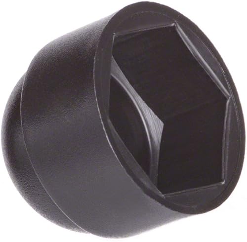 Cappucci copri-dado bulloni M8 (chiave 13) Nero cappucci di protezione per viti 10 pezzi Cappucci protettivi esagonali Tappi plastica EMFA ® - Honorern