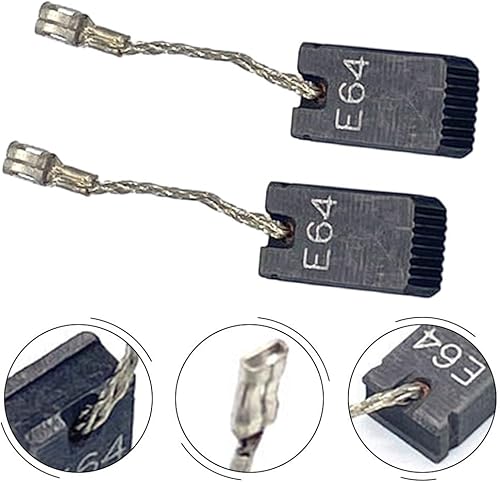 Spazzole di carbone adatte per smerigliatrici angolari Bosch per GWS PWS PKS GKS GWS 1000 sostituisce 1607014176, 5 x 10 x 17 mm - Honorern