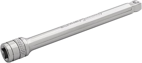 Draper 16721 - Trazione quadrata 1/4', lucido, prolunga oscillante, 75 mm - Honorern