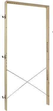 Controtelaio in legno per porte (70/100x10,5 cm.) - Honorern