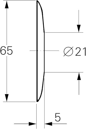 Grohe 02201000 Rosetta 1/2' Diametro 65 mm - Honorern